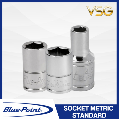 Ổ cắm nông hệ mét 6 điểm BLUE-Point 1 / 4 "