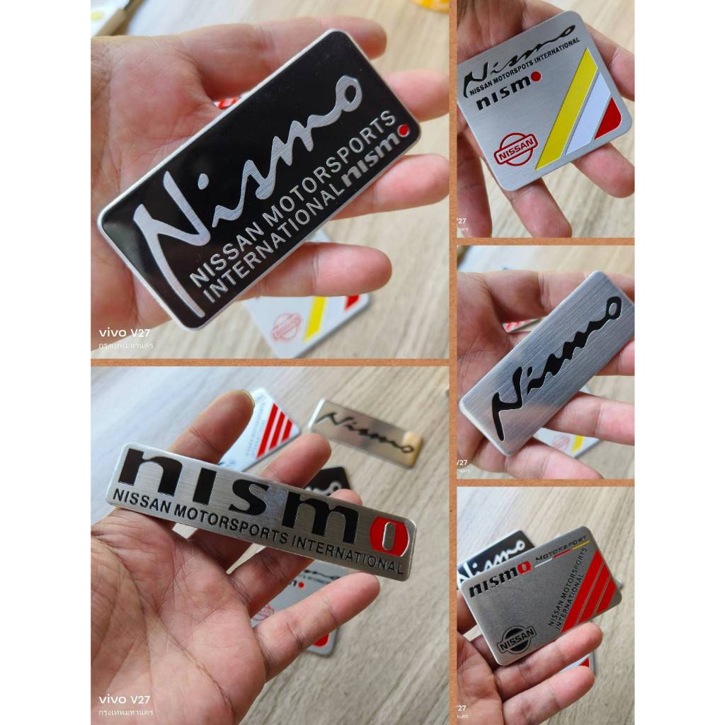 Logo Nissan Nissan Nissan Nissan Nissan Chất liệu nhôm Ô tô và xe máy tự dính