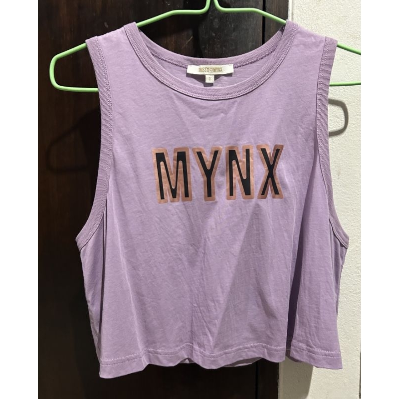 Crop Top Loose Style Very Chic Misty Mynx của Jaspal Brand [2nd Hand] Size S Pastel Tím Sáng Mùa Hè