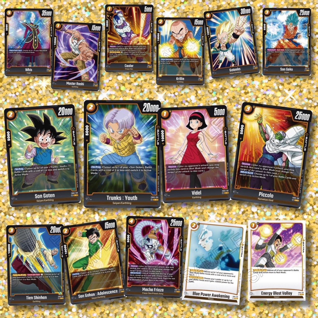DragonBall Fusion World FB02 JP Level C UC Vàng