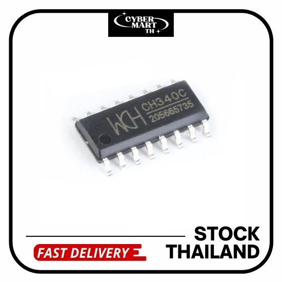 CH340C Có Pha Lê Tích Hợp