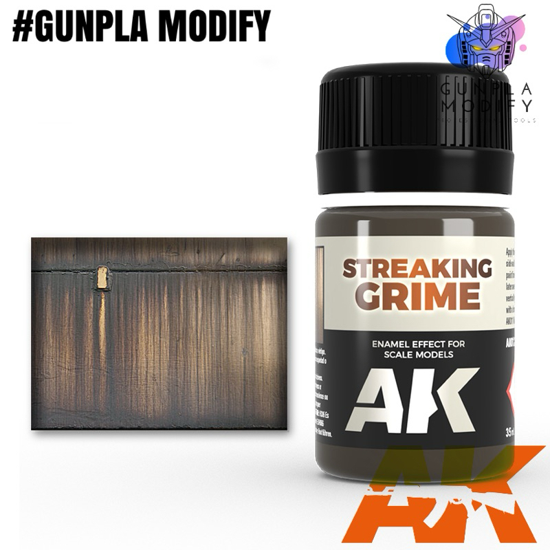 AK INTERACTIVE (AK012) Streaking Grime Men Màu Để Làm Vết Bẩn Size 35 ml.