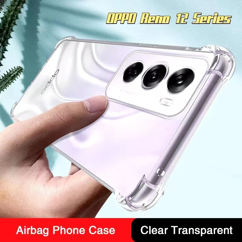 Reno 12 5G Ốp lưng Tpu trong suốt Vỏ máy ảnh chống sốc Oppo Reno12 5G / Reno 12 Pro 5G Model
