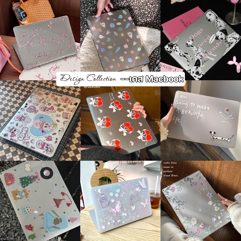 Bộ sưu tập thiết kế macbook Shesell Air13 Pro13 / 14 / 16 Neo13 Case cho Clear A3240 A2681