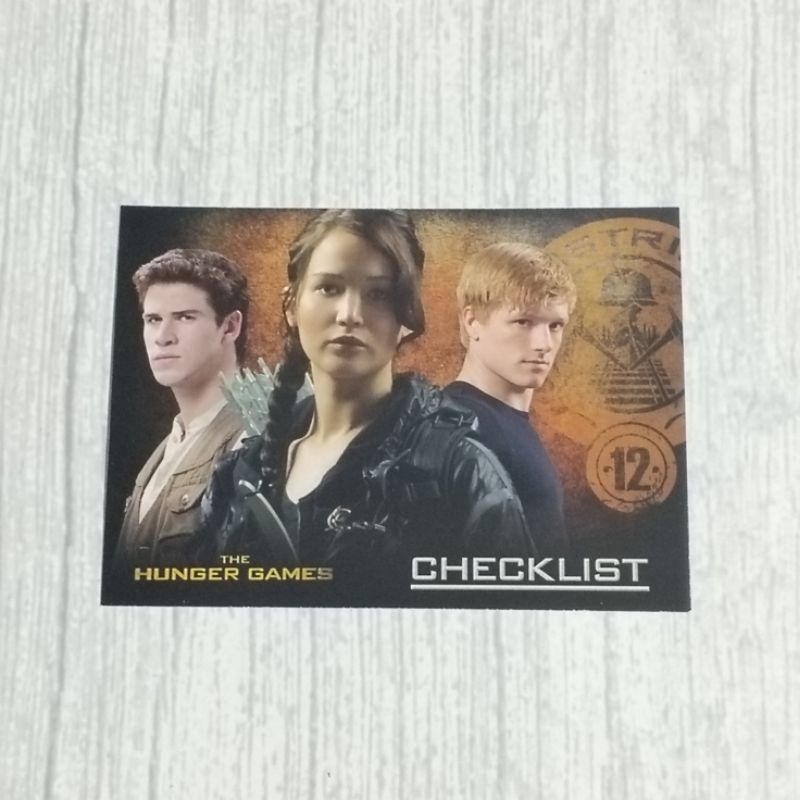 Bộ phim The Hunger Games Thẻ giao dịch cao cấp số 36-72