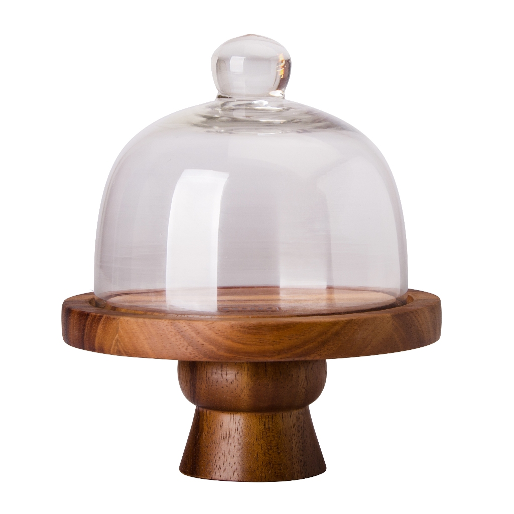 THIẾT KẾ BILLI [KÍNH DOME STAND] ĐỨNG bánh có nắp KÍNH Kích thước nhỏ Chân lượn sóng