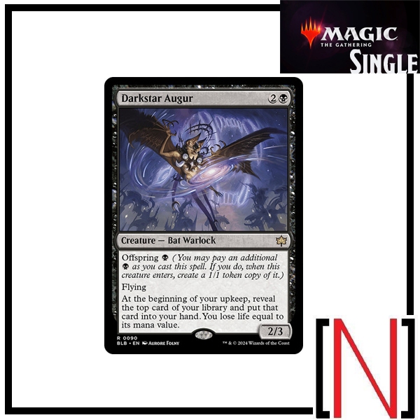 [MTG] [Đơn] [BLB] Darkstar Augur Rare [Tiếng Anh]