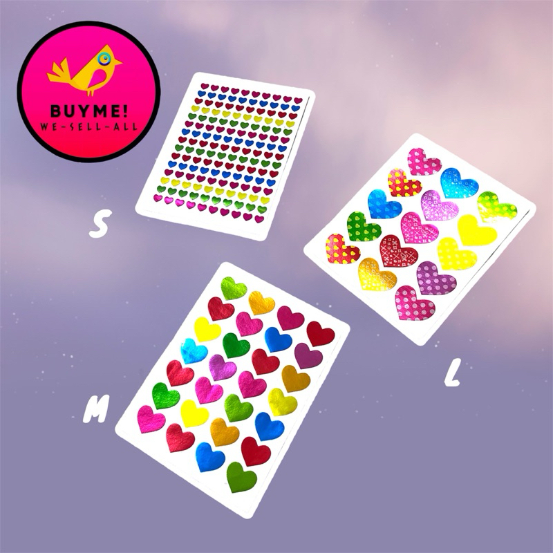 Sticker Heart Star ️ MUA We-Sell-All