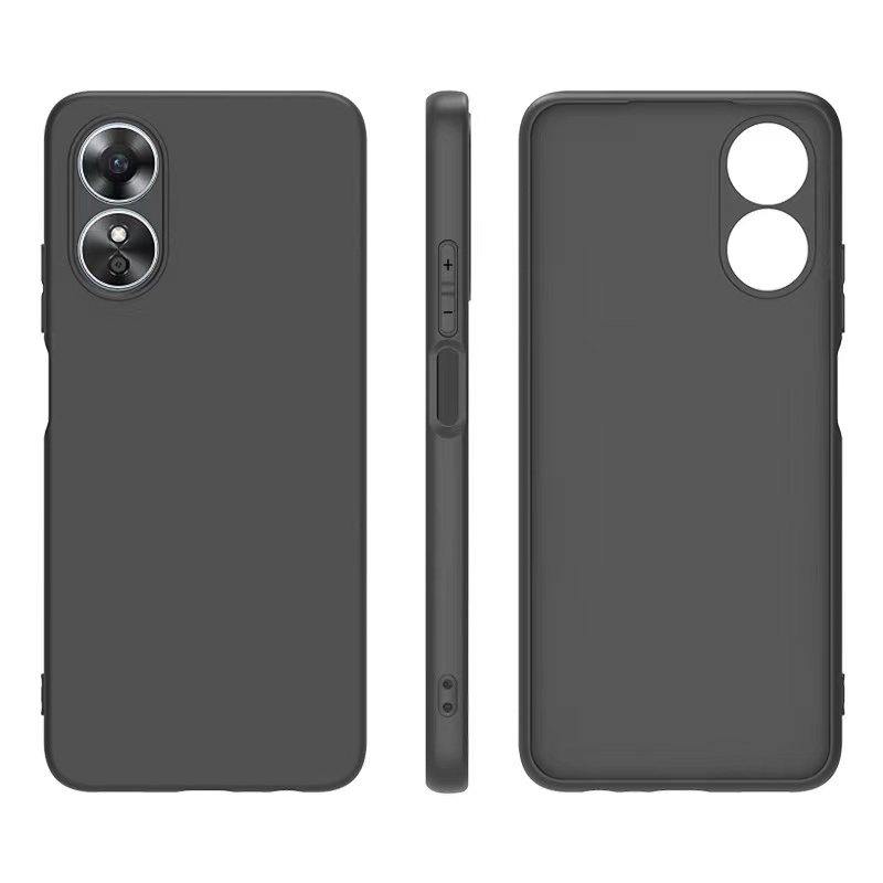Ốp Lưng TPU Oppo A38 4G Silicon Mềm Rất Đẹp Và Mỏng Đen [CT 98Shop]