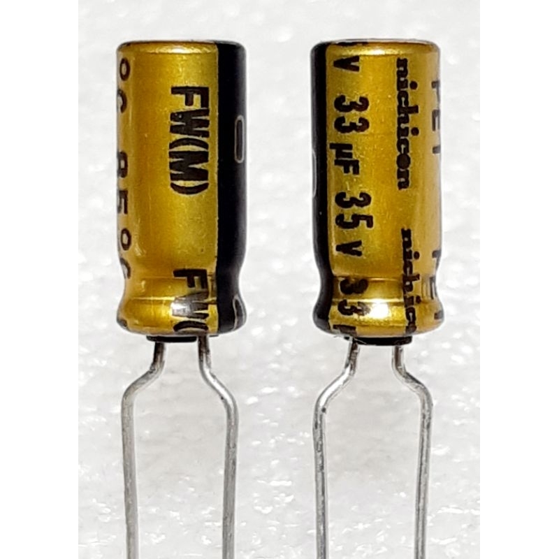 Tụ điện Nichicon FW 33uf 35v