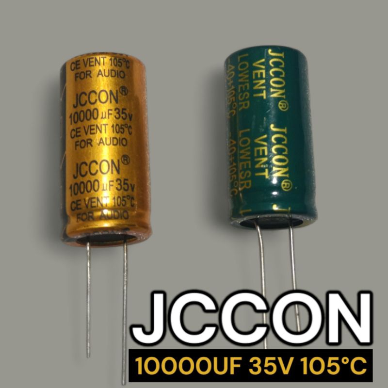Tụ điện 10000uf 35V 105 C Vàng Xanh