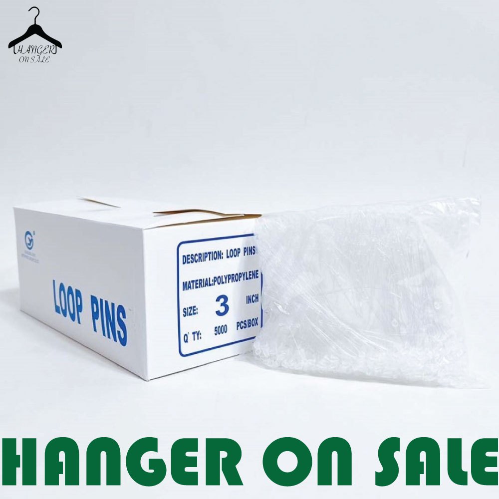 LOOP PINS Dây đeo nhãn Lều tôm Kích thước 3 5 7 inch (5000 miếng mỗi hộp)