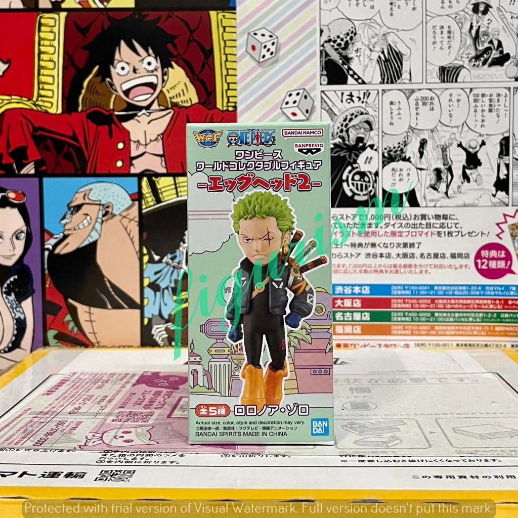 Đầu trứng WCF Zoro one piece Trứng Thêm 06 Nhật Bản