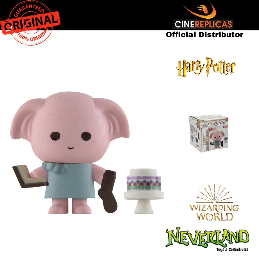 (Cinereplicas) Harry Potter Gomee Dobby Eraser Figurine Series 2 Thế Giới Phù Thủy
