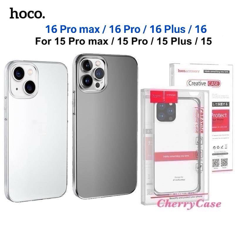 (Gửi từ Thái Lan) Ốp lưng mềm trong suốt cho iPhone 16e 16 pro max / 16 pro / 16 plus / 16 / 15 prom