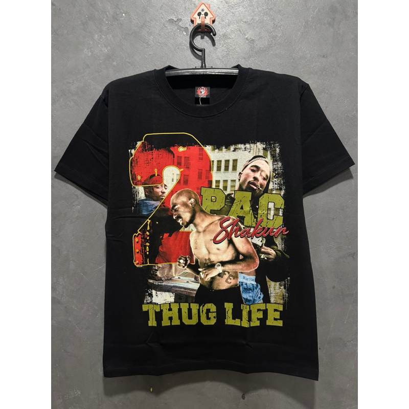Áo thun 2pac Rockyeah Ký 1 Cotton