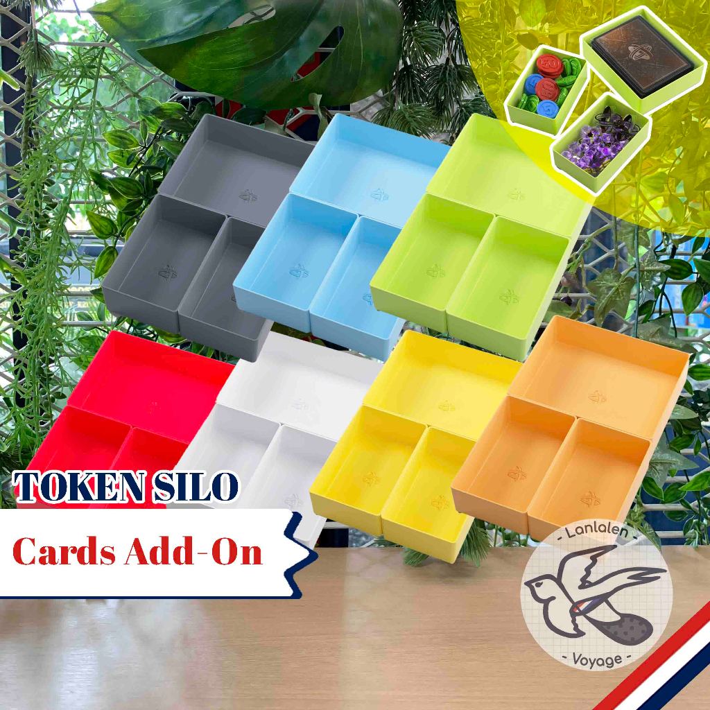 GAMEGENIC TOKEN SILO - Bổ sung thẻ cho TOKEN SILO CONVERTIBLE [Phụ kiện cho Boardgame]