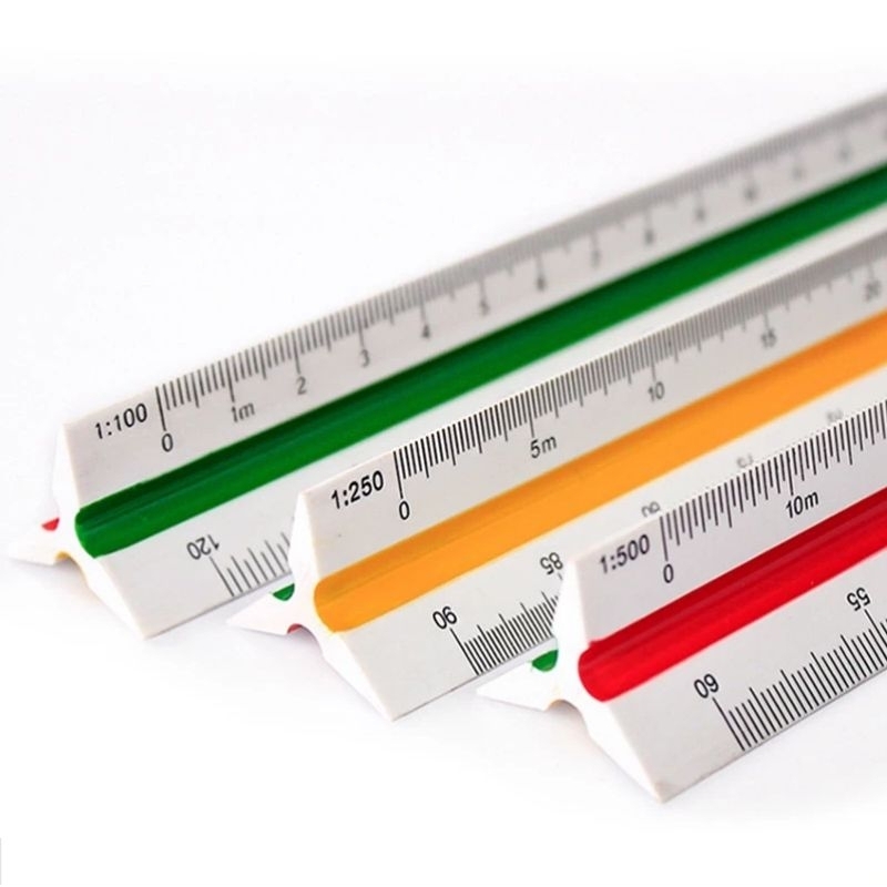 Thước đo tam giác 30 Cm. Que đo tam giác