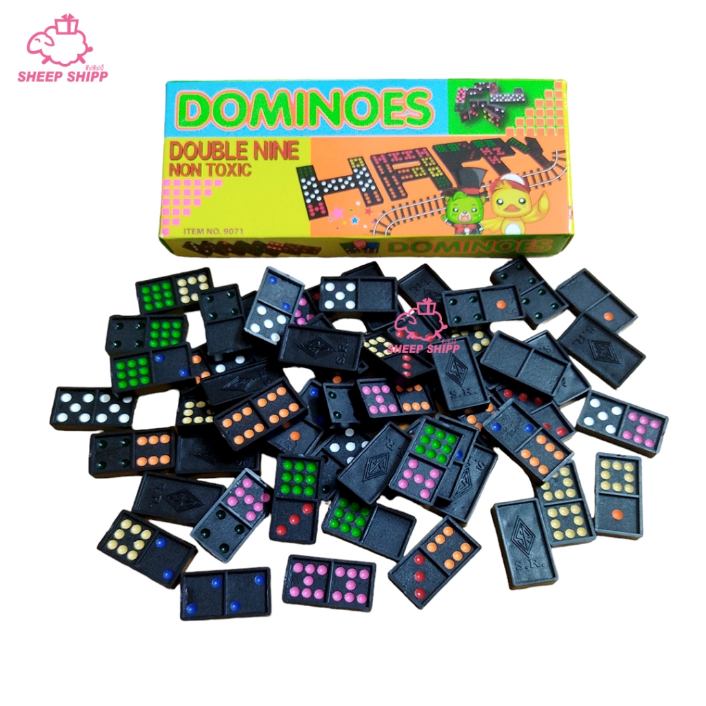 Trò chơi Domino Double Nine Building Blocks Đồ chơi