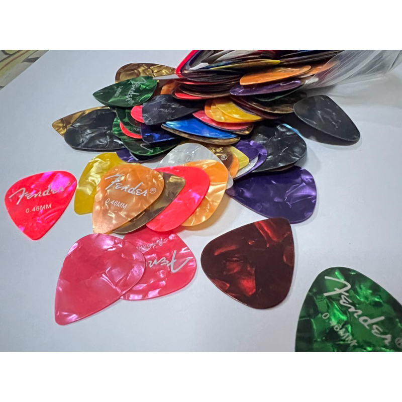 Fender Guitar Pick Size 0.46 MM Hình giọt nước