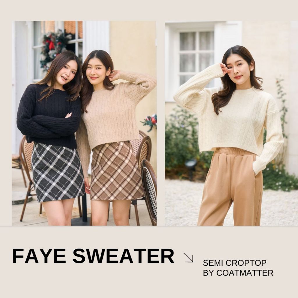 Áo len Coatmatter-Faye