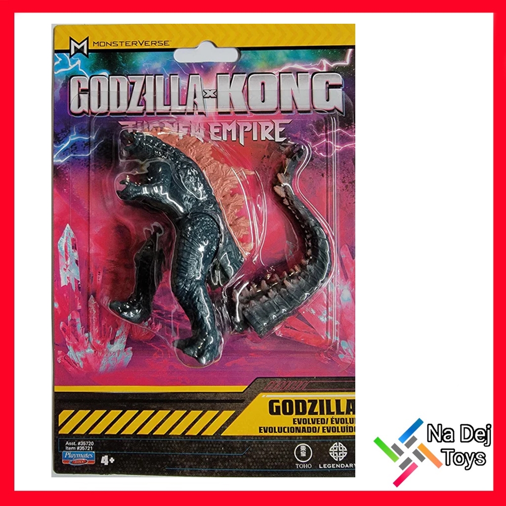 Playmates Godzilla Evolved Mini 3 "Hình 3 Inch