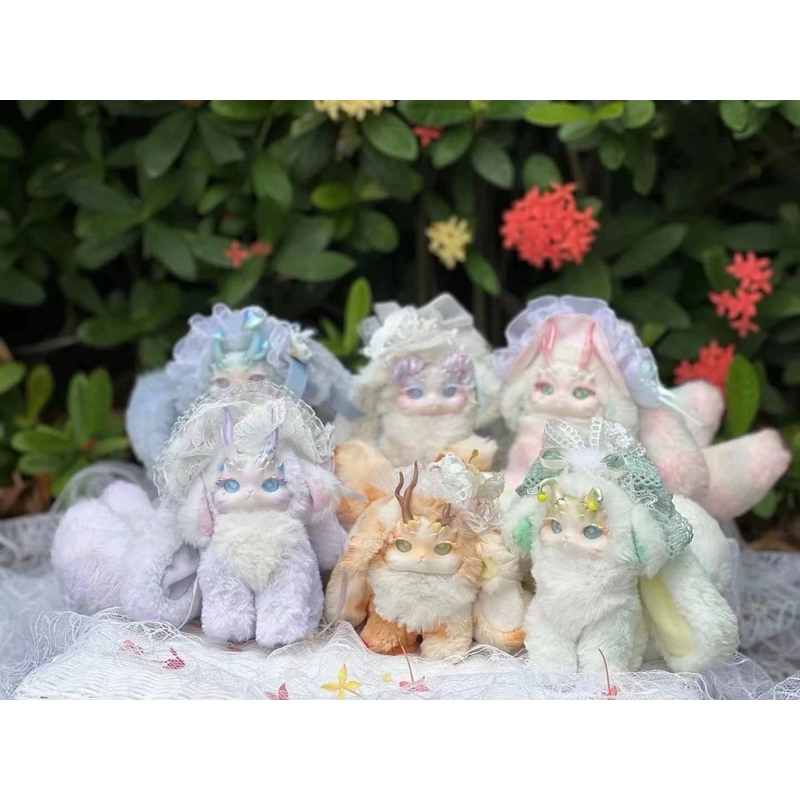 [Đặt hàng trước] TuTuLong Fantasy Forest Tea Party Blind Box Doll Little Dragon 1 Ngẫu nhiên