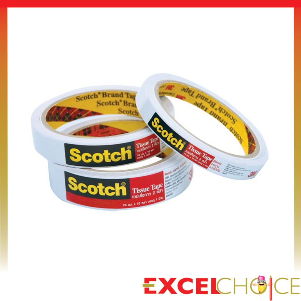 Khăn giấy dính 2 mặt Scotch 777 3M