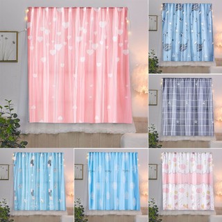 Rèm cửa, Rèm cửa sổ, Rèm trong suốt, Hai lớp cho tường, Cửa, Rèm cửa sổ Velcro Ký túc xá Rèm vải che phòng ngủ Rèm dính không đục lỗ