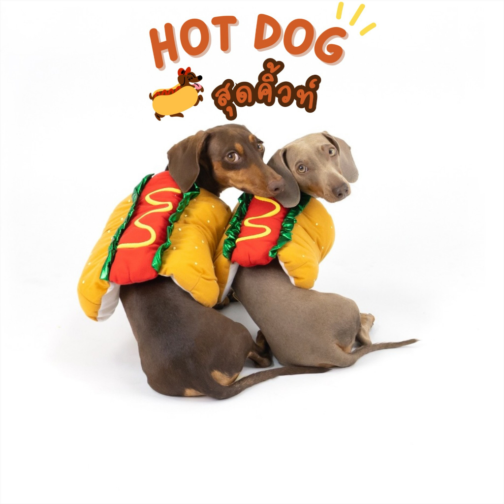 Trang phục chó mèo lạ mắt (Hotdog) Hotdog | CLAWSET.BKK