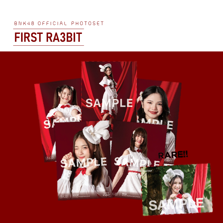 [Scrap] BNK48 Photoset First Rabbit thế hệ thứ 3 single đầu tay Model 3