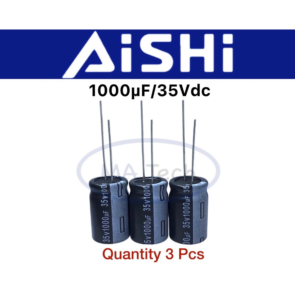 Tụ điện 1000uf 35v 1000uf35v 35v1000uf 1 Bộ Có 3 miếng.
