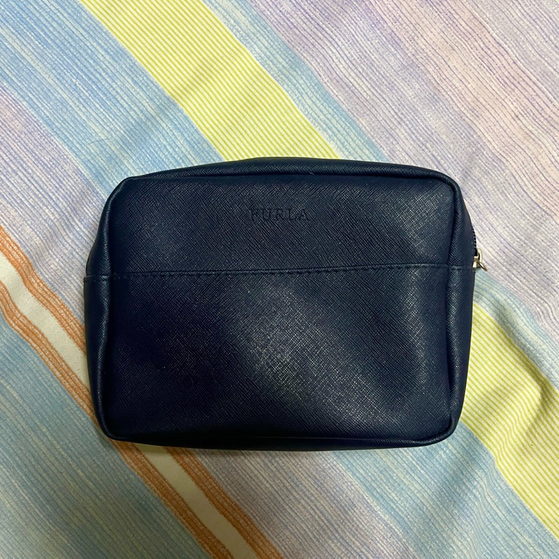 Bộ du lịch Furla Túi hàng không Thái Lan Màu xanh hải quân cũ