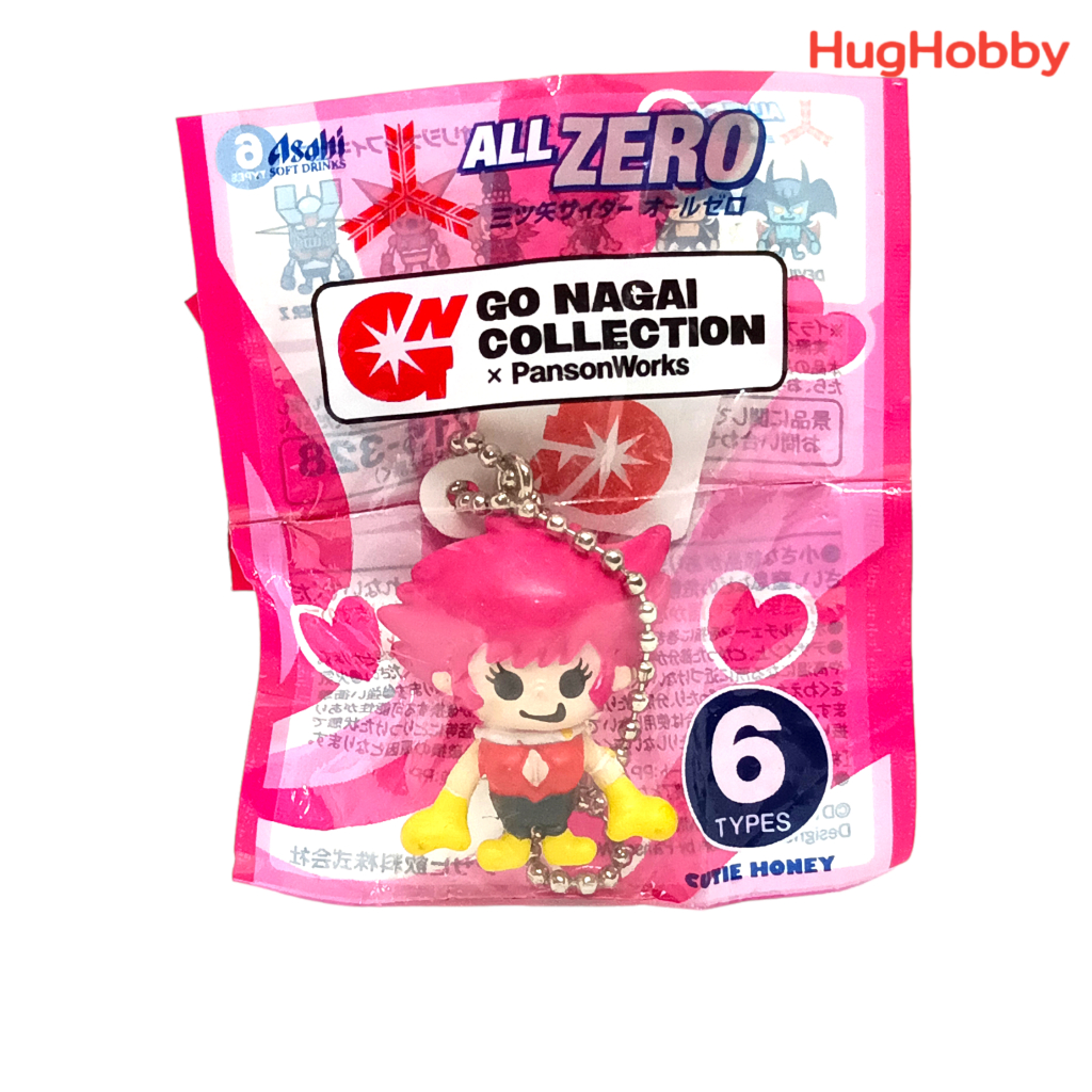 GO NAGAI Collection x PansonWorks Mitsuya Cider All Zero 'Cutie Honey' Móc khóa hình Mini