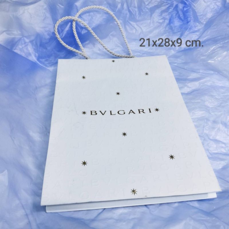 Túi giấy BVLGARI (Tình trạng tốt)