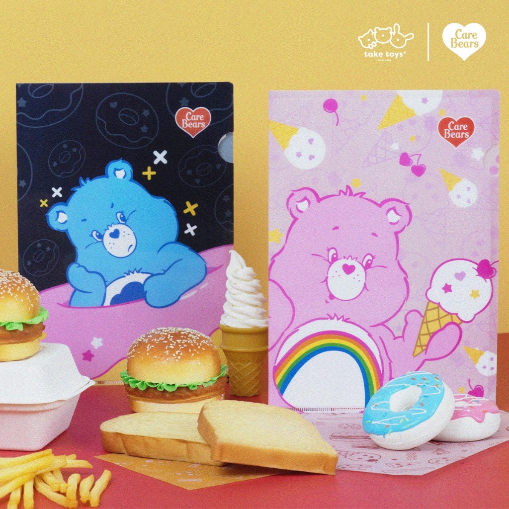 Care Bears Snack Attack Collection A4 File Folder-A4 Document