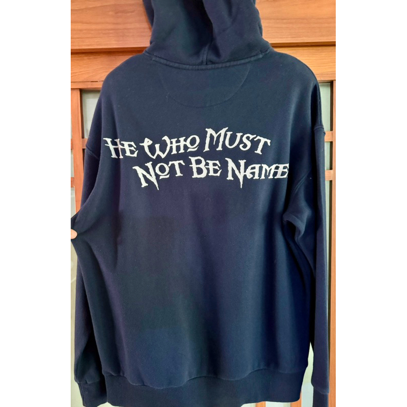SPAO x Harry Potter Bộ sưu tập Áo Hoodie Chúa tể Voldemort Xanh hải quân Tình trạng rất tốt Hiếm