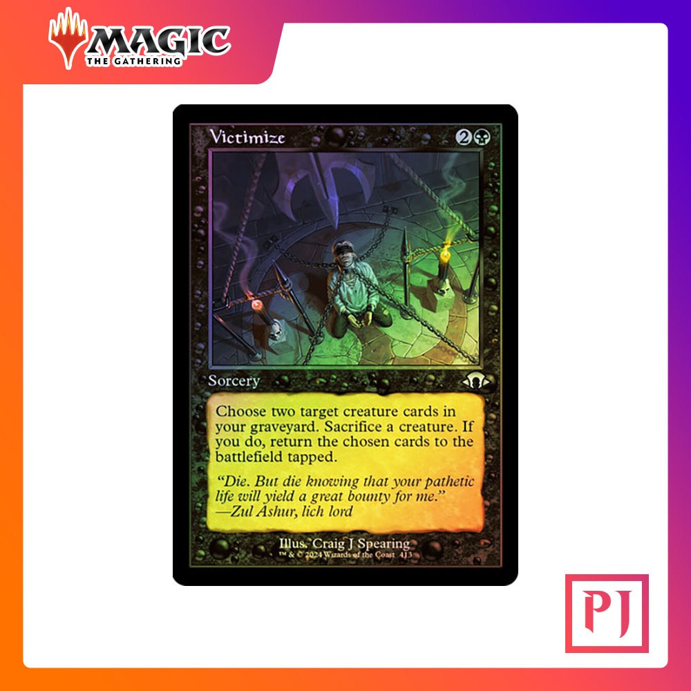 [MTG] Nạn nhân (Khung cổ điển) [MH3] [ĐEN] [UNCOM] [FOIL] [ENG] (❈ ์ ❈ / Magic the Gathering)
