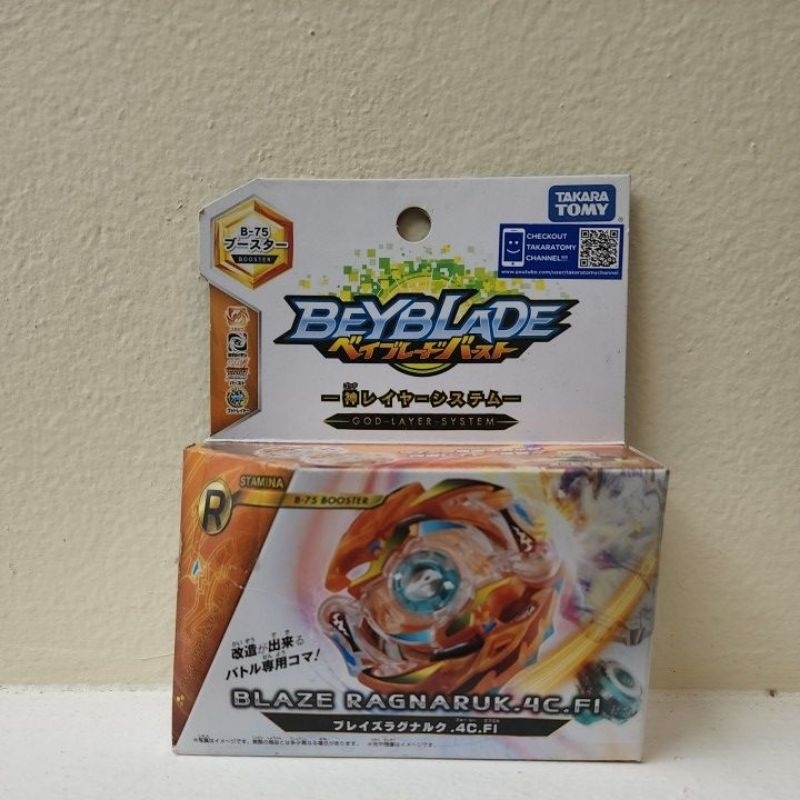 Beyblade B-75 Blaze Ragnaruk.4C.FI