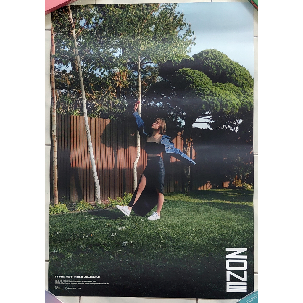Poster Từ CD Album JIHYO (TWICE) -ZONE Solo Kpop Killin 'Me Good