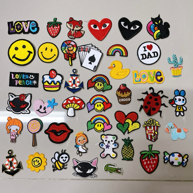 Iron-on Patch Iron-on Ban Mặt nạ mũ sắt trên túi DIY Kích thước 3,5-4 Cm.