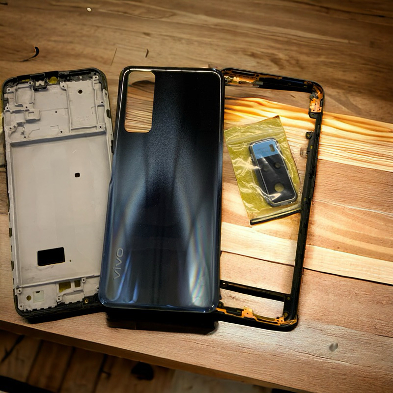 Vivo Y31 (2021) Bộ hoàn chỉnh thân xe Y31 (2021) Y31 (2021) Ốp điện thoại có nút bên và ống kính máy