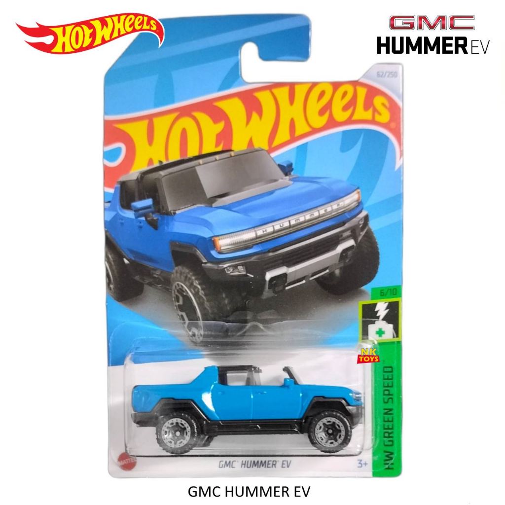 HOT WHEELS GMC HUMMER EV Model Hotwheels Xe kim loại Authentic BBA6