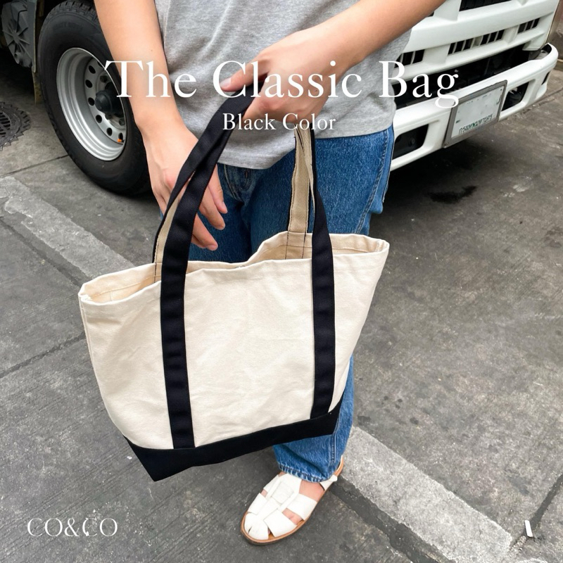 CO & CO Túi vải cổ điển 16oz