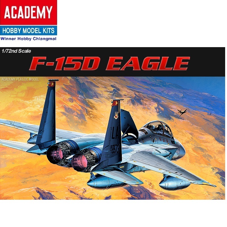 Mẫu máy bay Academy 2109 (12477) F-15D EAGLE tỷ lệ 1 / 72