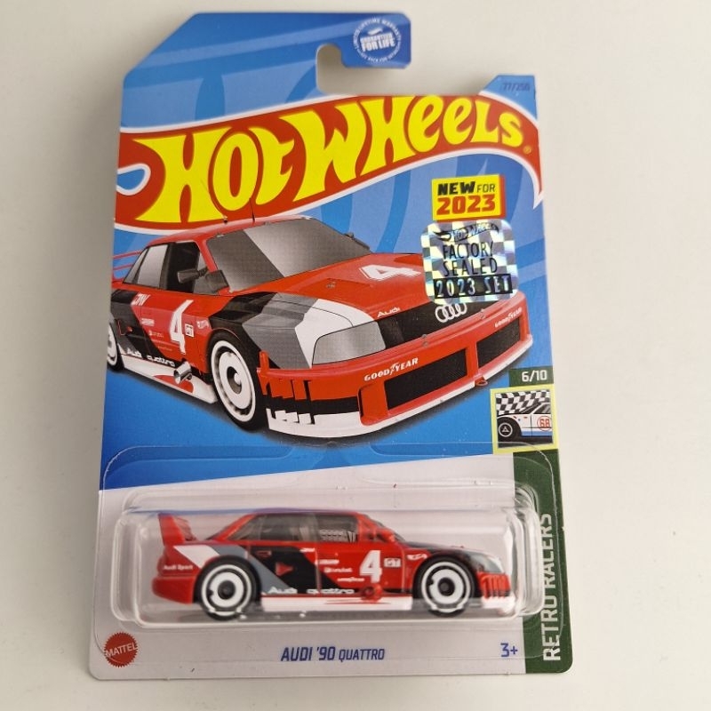 Nhà máy Hotwheels AUDI 90 QUATTRO kín 2023 (ib19)