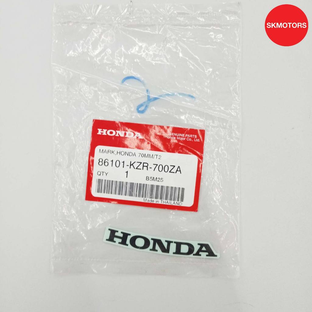 HONDA 70 Mm Mark Mã Sản Phẩm 86101-KZR-700ZA Dành Cho CLICK125i 2013 ANC125BTD Xe Đỏ-Đen Chính Hãng 