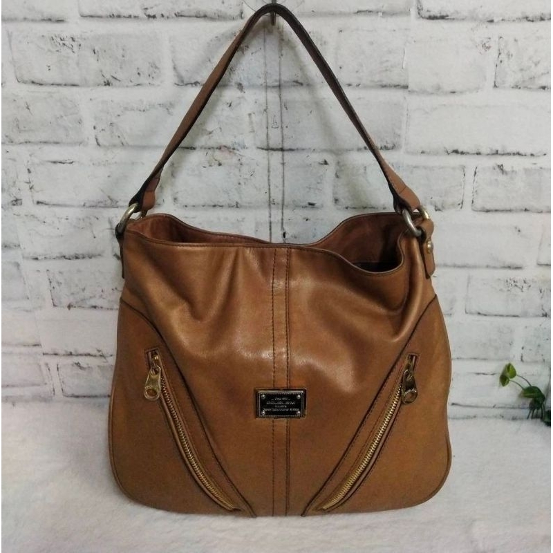 DOUBLE M Milano Túi Da Thật 1 Ngăn Chính 3 Ngăn Nhỏ 2 Ngăn Trước: 650 Chiều Rộng 12 Inch Chiều Cao 1