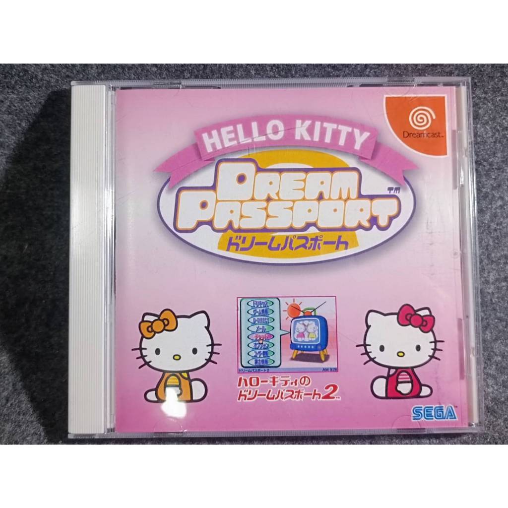 ❈ ่ ❈ ้ Dreamcast Hello Kitty Dream Passport 2 Nhật Bản (610-7349)
