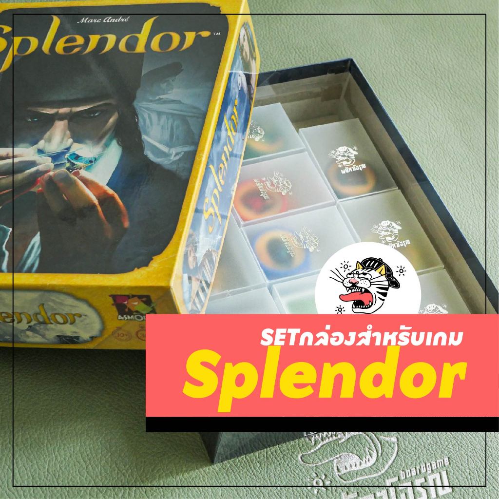 [Splendor] ️ Không bao gồm trò chơi ️ Bộ hộp Thẻ Token boardgame Boardboardboardboardgame